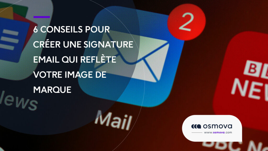 créer une signature email